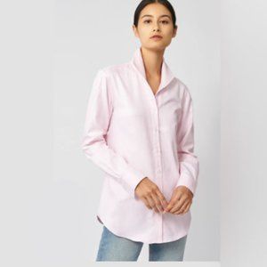 Kal Rieman Ginna Tailored Shirt Pink Herringbone